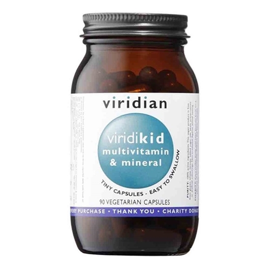 VIRIDIAN VIRIDIKID  MULTIVITAMIN  MINERAL 90 VEGA CAPS